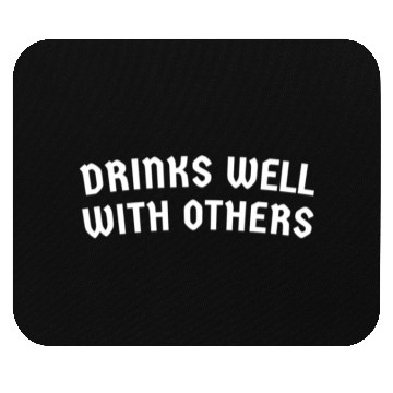 Discover Drinks Well With Others St Patrick's Day Drinkers Mouse Pads