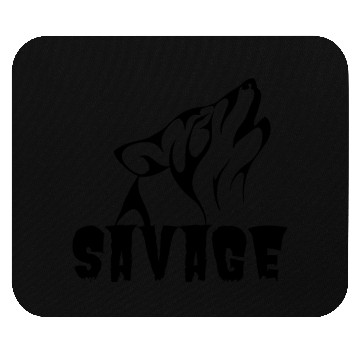 Discover Savage Black Mouse Pads
