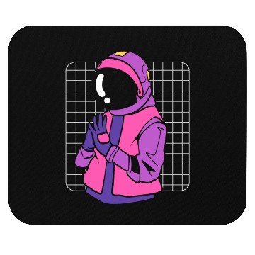 Discover Cyberpunk Astronaut Digital Artist Mouse Pads