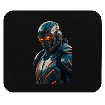 Discover Angry robot Mouse Pads