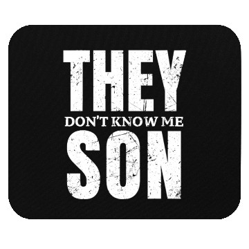 Discover They Dont Know Me Son Bodybuilder Workout Gym Mouse Pads