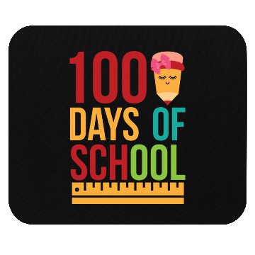 Discover 100 days of school 01 Mouse Pads