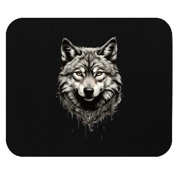 Discover Wolf Pack All-Over Print Mouse Pads