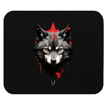 Discover Three Wolf Moon Mouse Pads