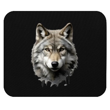 Discover Wolf Gradient Ombre Mouse Pads