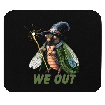 Discover Funny Cicada We Out Cute Cicada Brood Emergence Mouse Pads