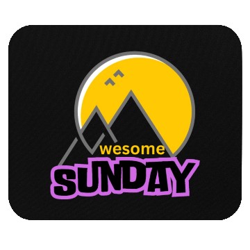 Discover Awesome Sunday Mouse Pads