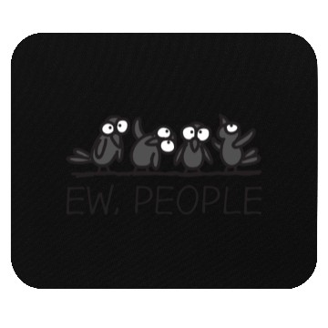 Discover Ew People Cartoon Owls Social Commentary Mouse Pads