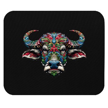 Discover wild buffalo, very cool design. Mouse Pads