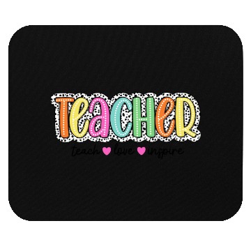 Discover Teacher Dalmatian Mouse Pads