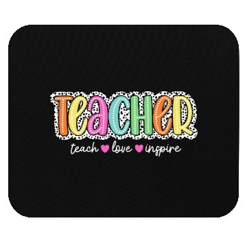 Discover Teacher Dalmatian Mouse Pads