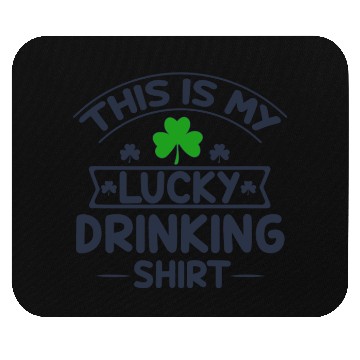 Discover Lucky Drinking Mouse Pads