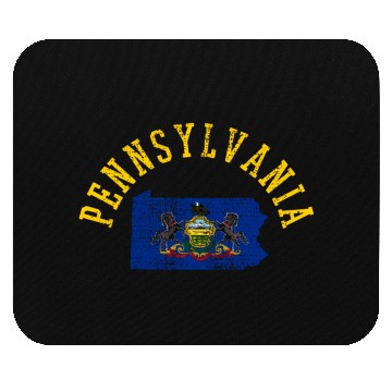 Discover Embrace Your Roots with Pennsylvania Patriot Flag Mouse Pads