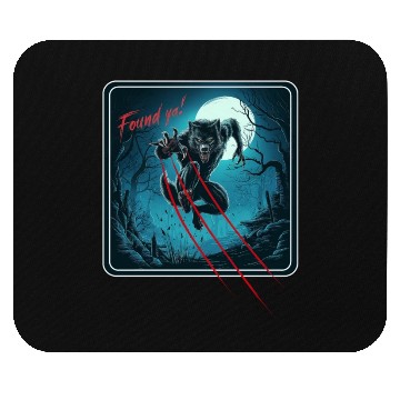 Discover Werewolf Scratch Mouse Pads