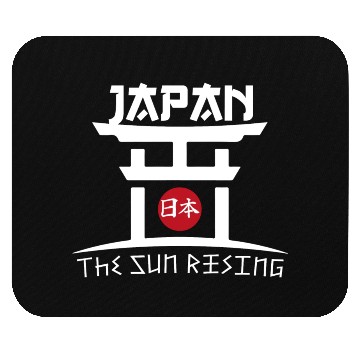 Discover Japan The Sun Rising Mouse Pads