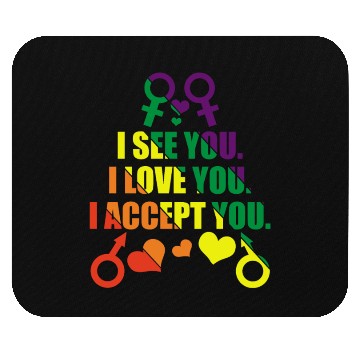 Discover Pride month LGBTQ Mouse Pads