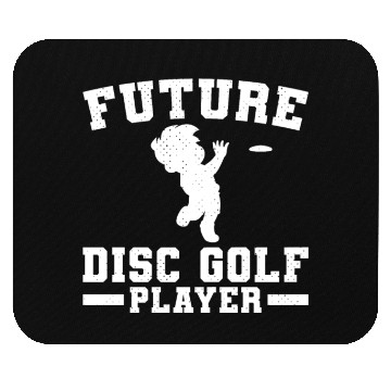 Discover Future disc golf Player Baby Disc Golf Player Mouse Pads