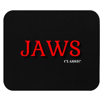 Discover Jaws Classic Mouse Pads