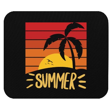 Discover Summer Sunset Mouse Pads
