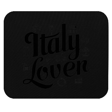 Discover Italy lover Mouse Pads
