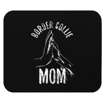Discover Unique Border Collie Design For Dog Enthusiasts Mouse Pads