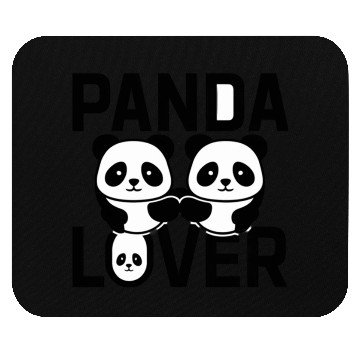 Discover Panda lover Mouse Pads