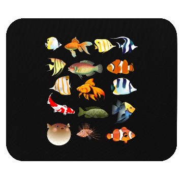 Discover Fish Lover Gift,Gift For Fish Lover Mouse Pads