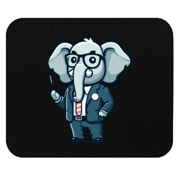 Discover Executive Elephant: The Corporate Leader Mouse Pads