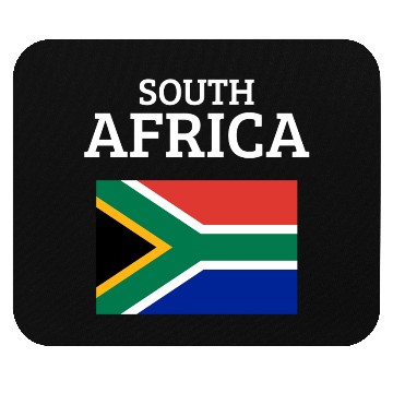 Discover South Africa Bold Flag Colors Pride Statement Mouse Pads