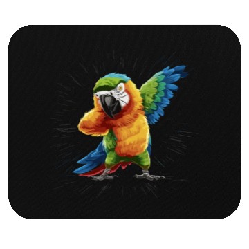 Discover Macaw Parrot for a Bird Lover Animal Lover Mouse Pads