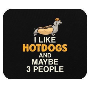 Discover Hot Dog Adult I Like Hot Dogs And Mouse Pads