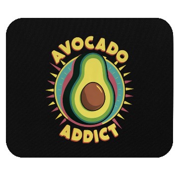 Discover Avocado Addict Mouse Pads