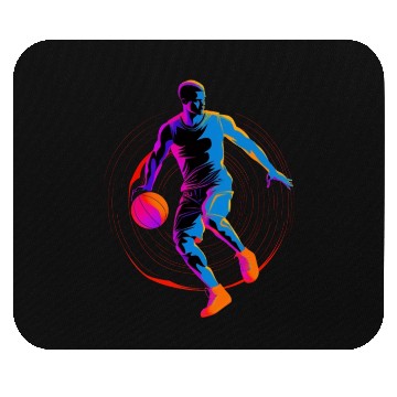 Discover Basketball Player Artwork Mouse Pads