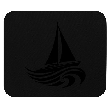 Discover Sailing Yacht In Heavy Swell Mouse Pads