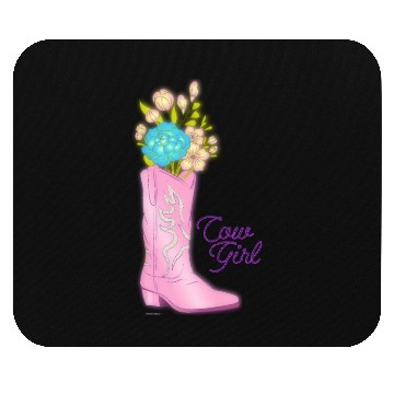 Discover COW GIRL Mouse Pads