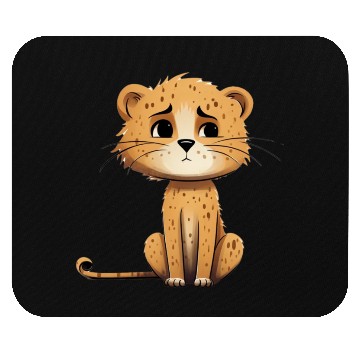 Discover Little but Wild Cutie Cheetah Mouse Pads