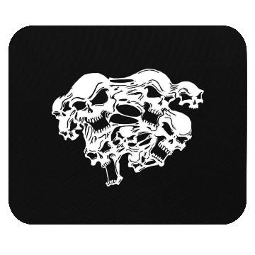 Discover Death Skull!  Mouse Pads