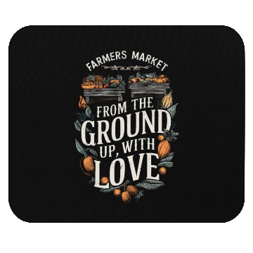 Discover Farmers Market Farmer Agriculture Farming Food Mouse Pads