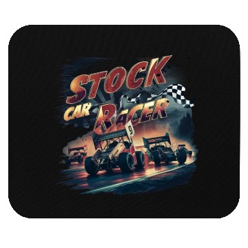 Discover STOCK CAR RACER Mouse Pads