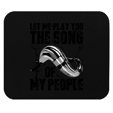 Discover Song of My People 2 Stroke Motocross Pipe Mouse Pads