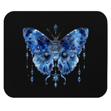 Discover Watercolor Celestial Butterfly Mouse Pads
