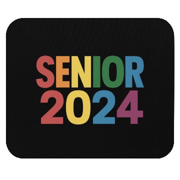 Discover Rainbow LGBT Pride Senior 2024 Graduation Mouse Pads