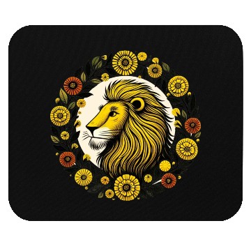 Discover Marigold Leo Lion Mouse Pads