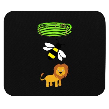 Discover Hose Bee Lion (Hoes Be Lyin') Parody Mouse Pads