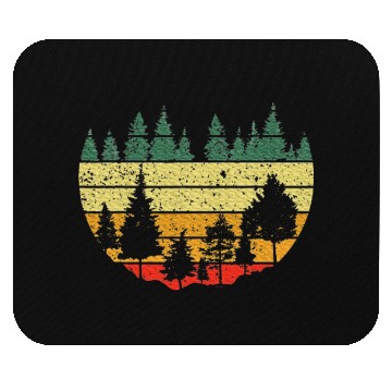 Discover Forest Light Outdoor Nature Trees Forest Mouse Pads