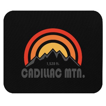Discover Cadillac Mountain Acadia National Park Mouse Pads