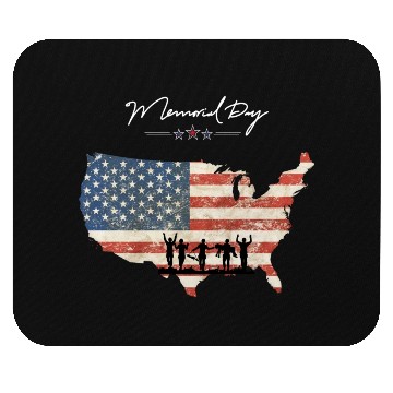 Discover Memorial Day Mouse Pads