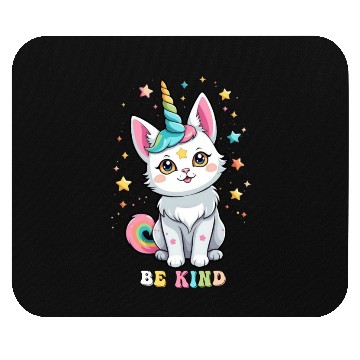 Discover Accept Respect & Support Purride Cat Mouse Pads