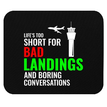 Discover Air Traffic Controller ATC Aviation Humor Airplane Mouse Pads