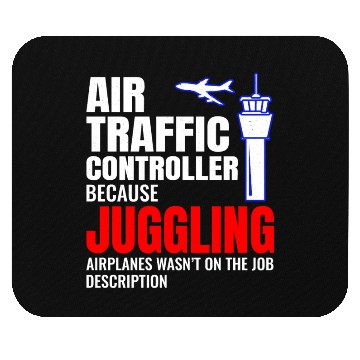 Discover Air Traffic Controller ATC Aviation Humor Airplane Mouse Pads